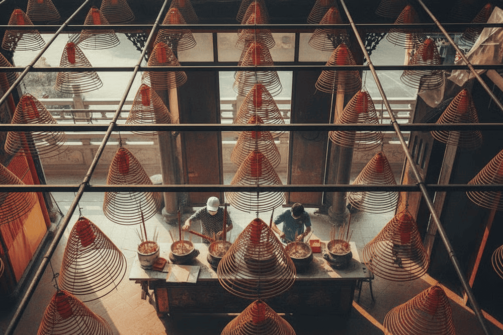 Nơi đây là điểm đến tâm linh quen thuộc của người dân địa phương